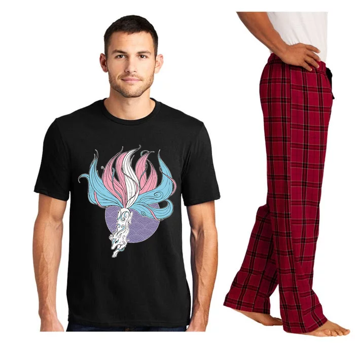 Kitsune Pride Flag Gay Anime Furry Fox Pajama Set