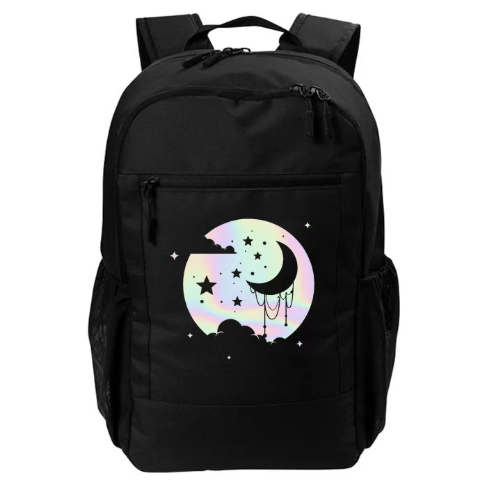 Kawaii Pastel Goth Moon Daily Commute Backpack