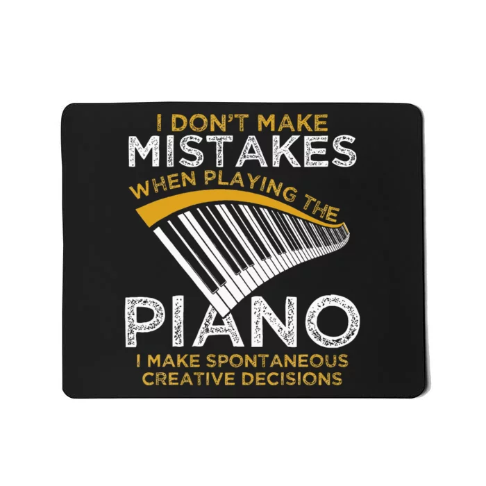 Keyboard Pianist Gifts Music Musician Piano Mousepad