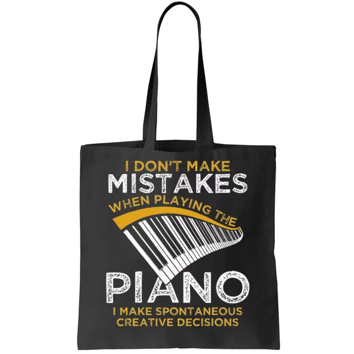 Keyboard Pianist Gifts Music Musician Piano Tote Bag