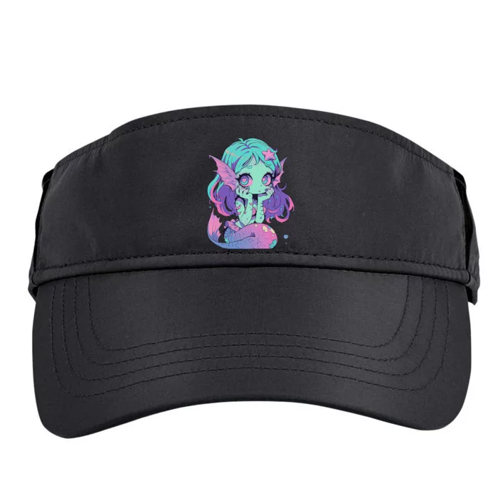 Kawaii Pastel Goth Creepy Cute Witchy Zombie Mermaid Adult Drive Performance Visor