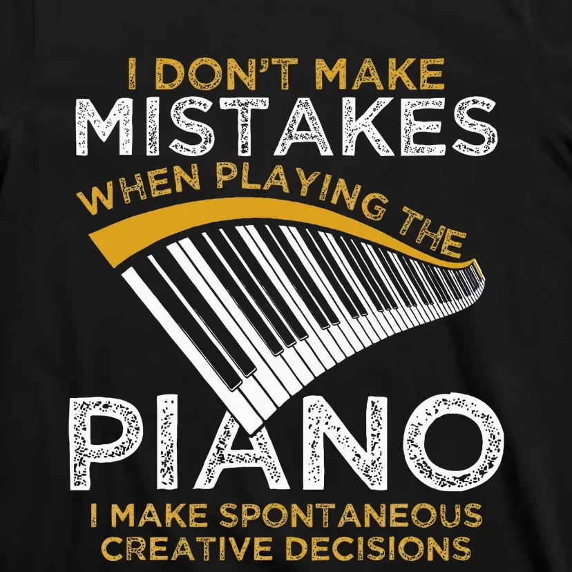 Keyboard Pianist Gifts Music Musician Piano T-Shirt