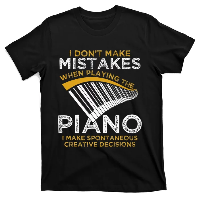 Keyboard Pianist Gifts Music Musician Piano T-Shirt