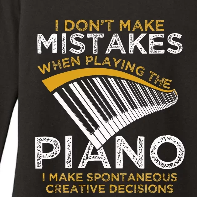 Keyboard Pianist Gifts Music Musician Piano Womens CVC Long Sleeve Shirt