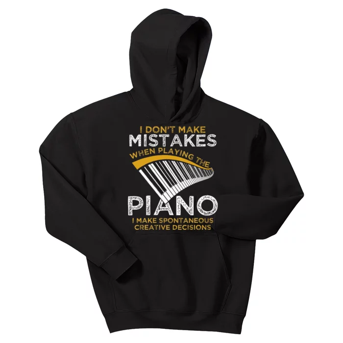 Keyboard Pianist Gifts Music Musician Piano Kids Hoodie