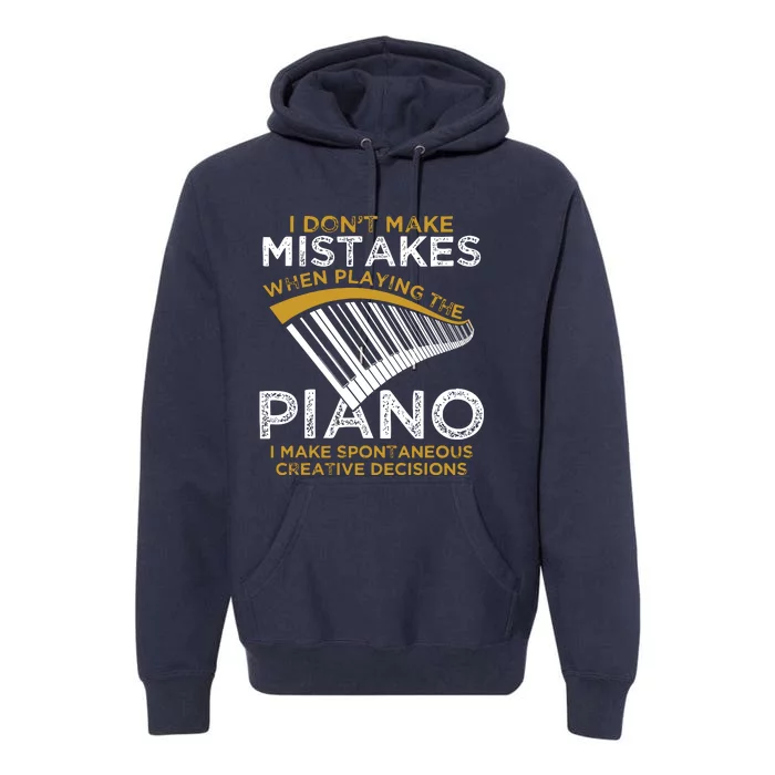 Keyboard Pianist Gifts Music Musician Piano Premium Hoodie