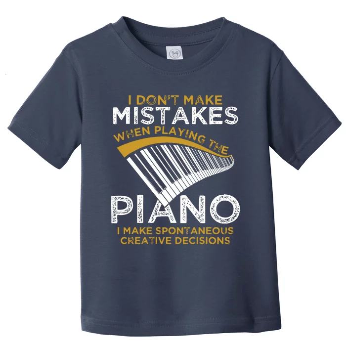 Keyboard Pianist Gifts Music Musician Piano Toddler T-Shirt