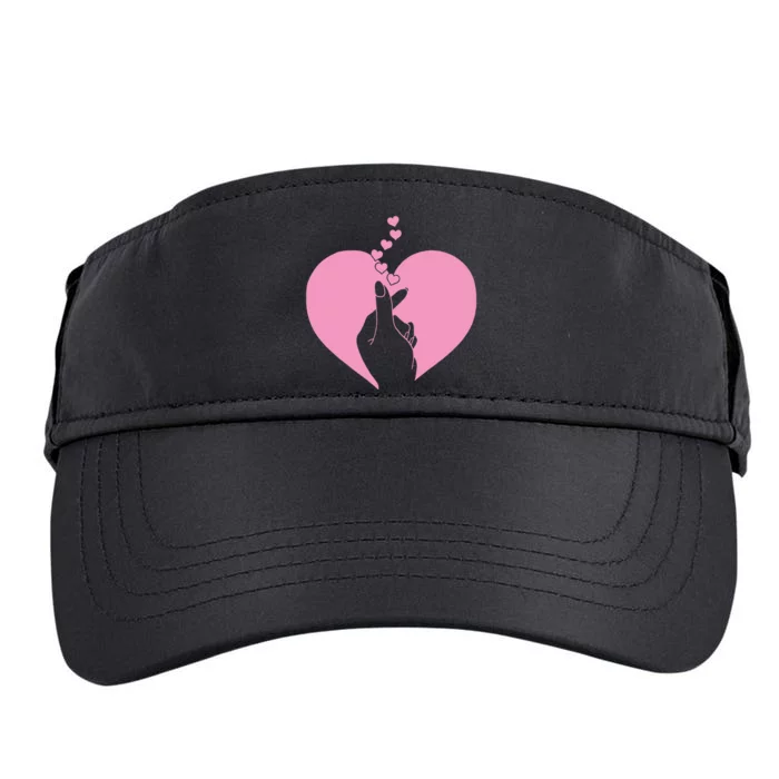 K Pop Heart Korean Pop Music Fan K Drama Cute Adult Drive Performance Visor