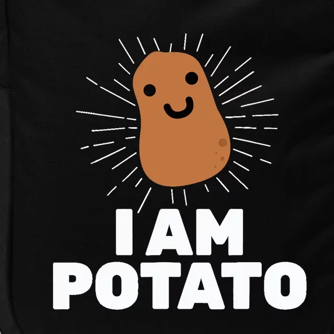 Kawaii Potato I Am Potato Funny Potato Impact Tech Backpack