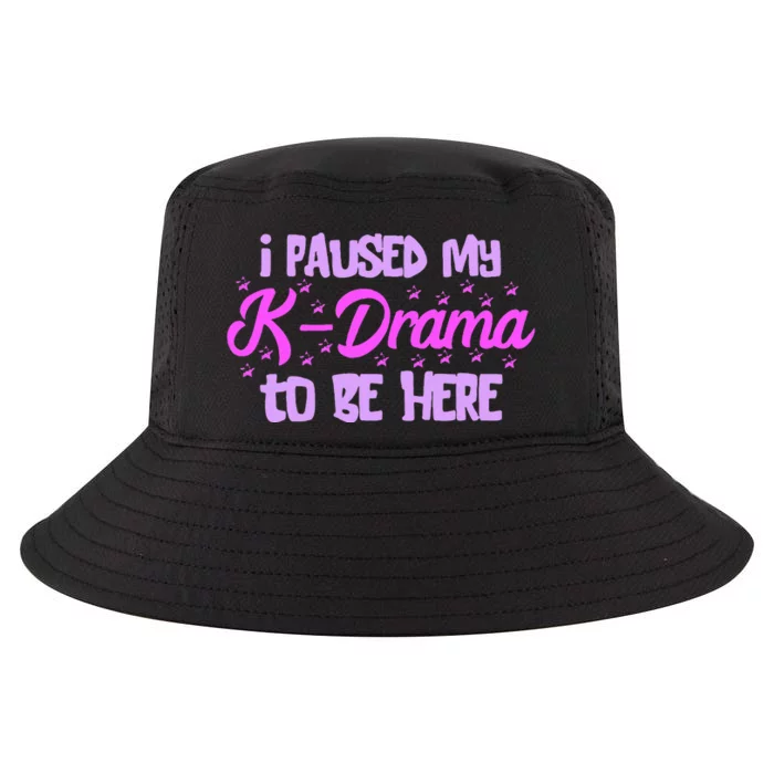 K Pop I Paused My Kdrama Korean Drama Lover Korean Music Cool Comfort Performance Bucket Hat