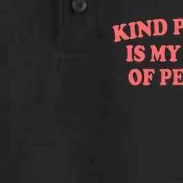 Kind People Is My Kind Of People Quote Dry Zone Grid Performance Polo