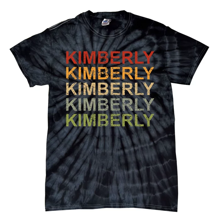 Kimberly Personalized Kimberly Name Girl Kimberly Tie-Dye T-Shirt