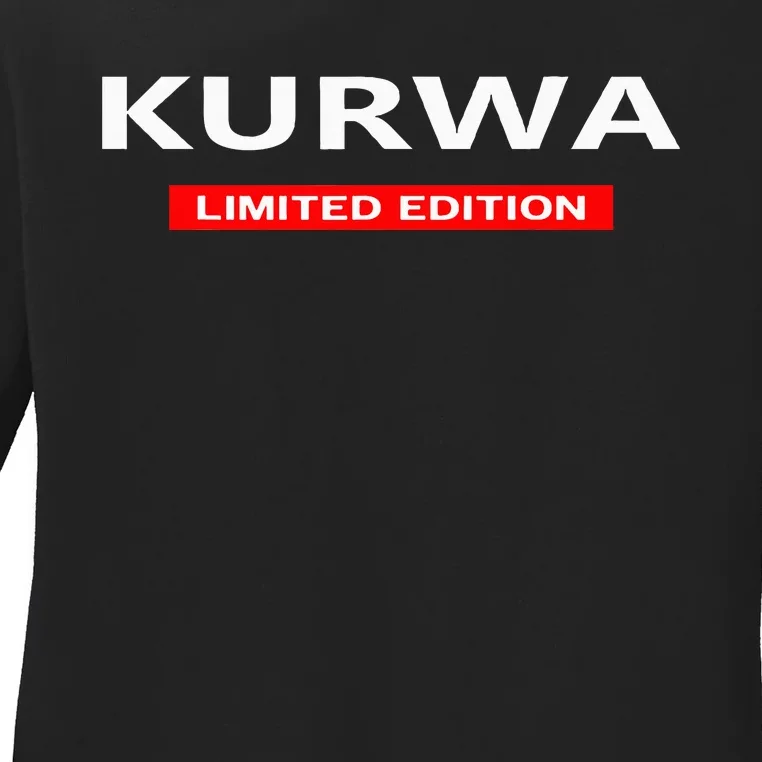 Kurwa Poland Limited Edition Ladies Long Sleeve Shirt