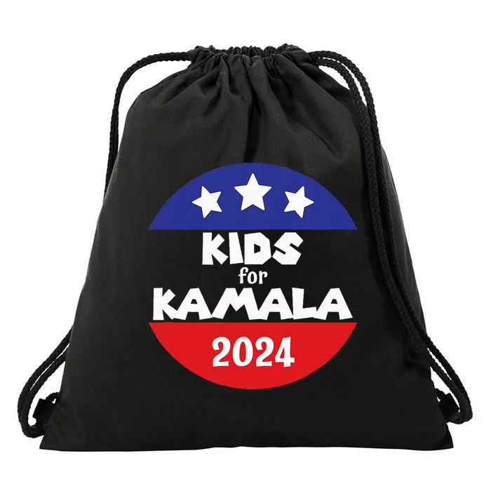 Kamala President Love Kamala Harris Drawstring Bag