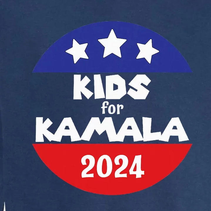 Kamala President Love Kamala Harris Garment-Dyed Sweatshirt