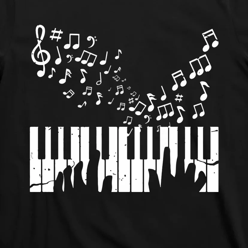 Keyboard Pianist Musician Piano Keys Gift T-Shirt