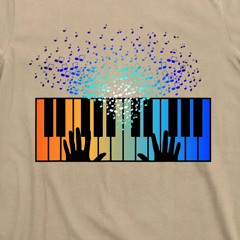 Keyboard Piano Player Funny Musician Keyboardist Gag T-Shirt