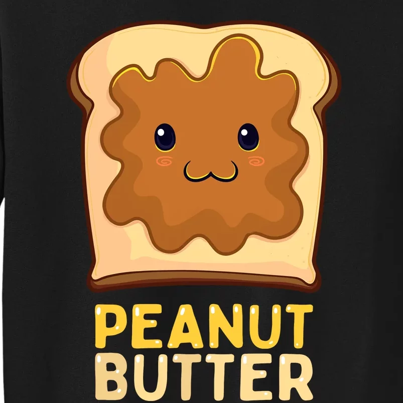 Kawaii Pb&J Peanut Butter & Jelly Matching Halloween Costume Tall Sweatshirt