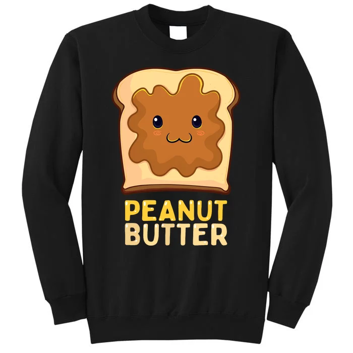 Kawaii Pb&J Peanut Butter & Jelly Matching Halloween Costume Tall Sweatshirt