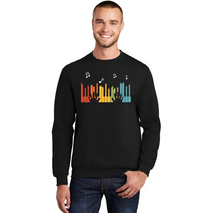 Keyboard Piano Player Gift Piano Sweatshirt