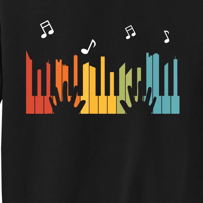 Keyboard Piano Player Gift Piano Sweatshirt