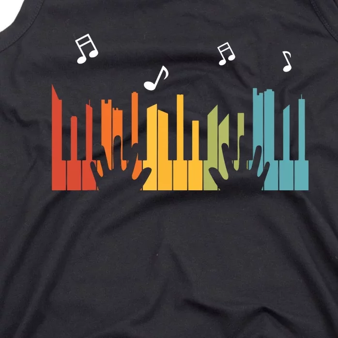 Keyboard Piano Player Gift Piano Tank Top