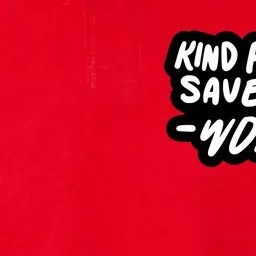 Kind People Save The World Softstyle Adult Sport Polo