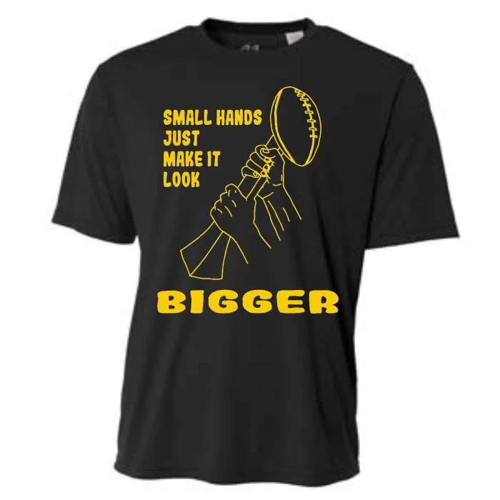 Kenny Pickett Small Hands Just Make It Look Bigger Cooling Performance Crew T-Shirt