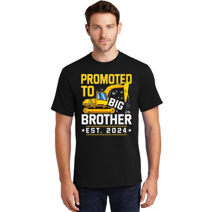 Kids Promoted To Big Bro 2024 Leveled Up To Big Brother 2024 Kids Tall T-Shirt