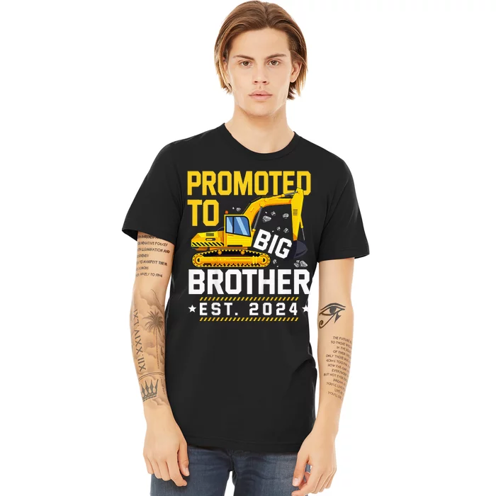 Kids Promoted To Big Bro 2024 Leveled Up To Big Brother 2024 Kids Premium T-Shirt