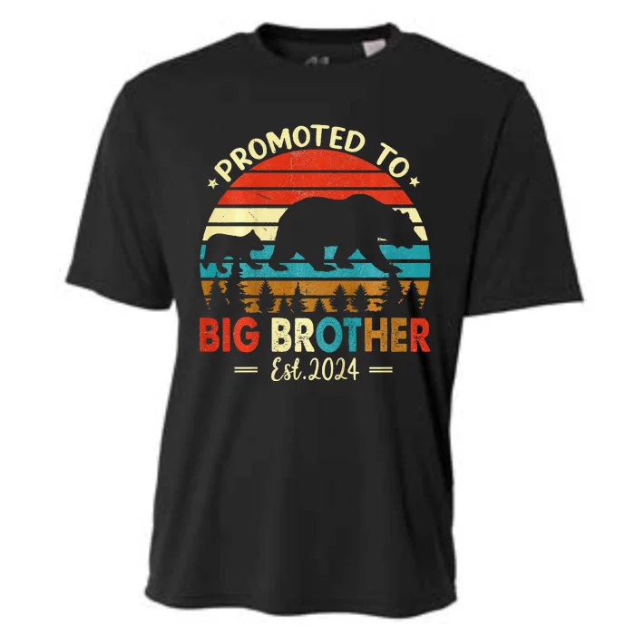 Kids Promoted To Big Brother Est 2024 Pregnancy Announcement Cooling Performance Crew T-Shirt