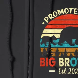 Kids Promoted To Big Brother Est 2024 Pregnancy Announcement Full Zip Hoodie