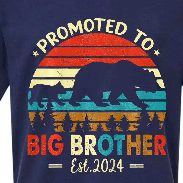 Kids Promoted To Big Brother Est 2024 Pregnancy Announcement Sueded Cloud Jersey T-Shirt