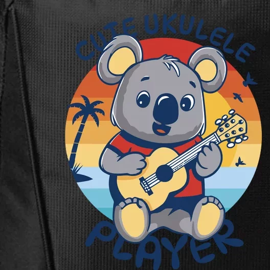 Koala Playing Ukulele City Backpack