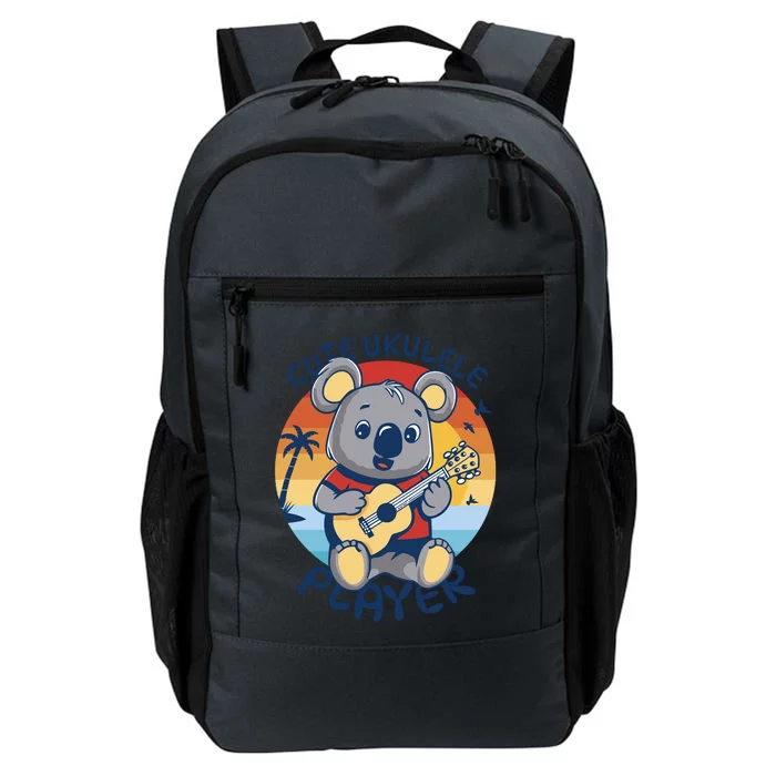 Koala Playing Ukulele Daily Commute Backpack