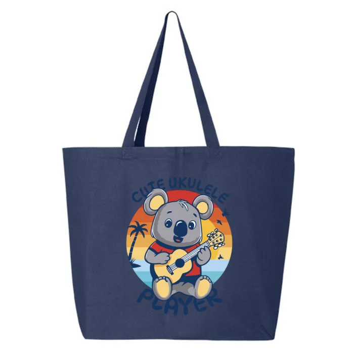 Koala Playing Ukulele 25L Jumbo Tote