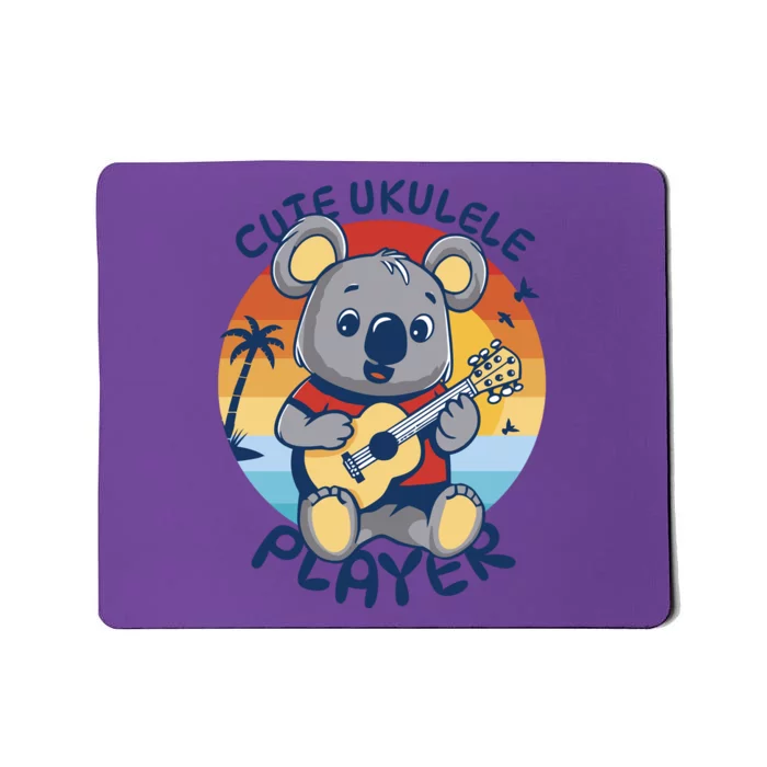 Koala Playing Ukulele Mousepad