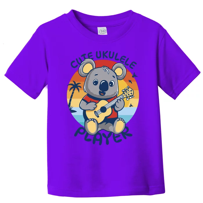 Koala Playing Ukulele Toddler T-Shirt