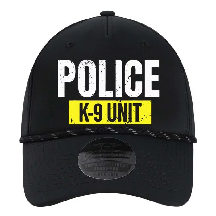 K9 Police Unit Dog Canine Officer Performance The Dyno Cap