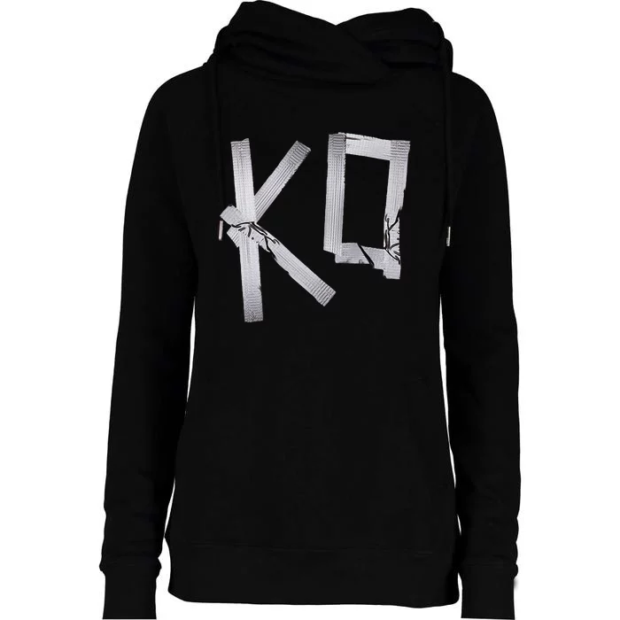 Ko Pro Wrestling Vintage Womens Funnel Neck Pullover Hood