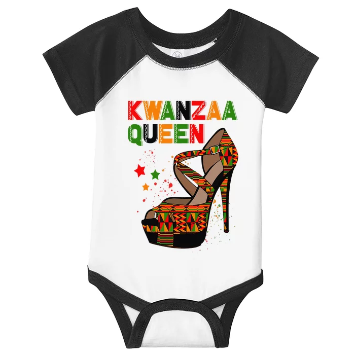 Kwanzaa Queen African American Africa Pride Black Infant Baby Jersey Bodysuit