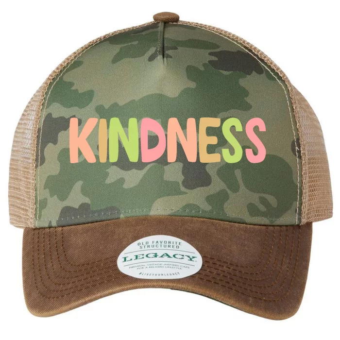 Kindness Quote Colorful Legacy Tie Dye Trucker Hat