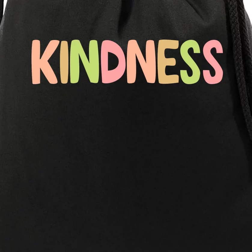 Kindness Quote Colorful Drawstring Bag