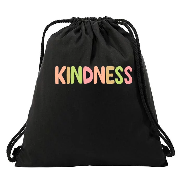 Kindness Quote Colorful Drawstring Bag