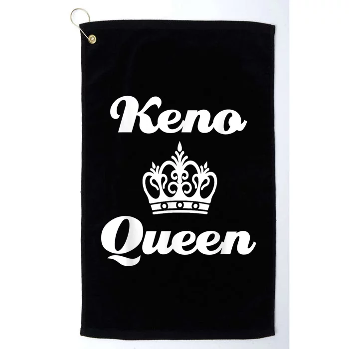 Keno Queen Casino Lover Platinum Collection Golf Towel