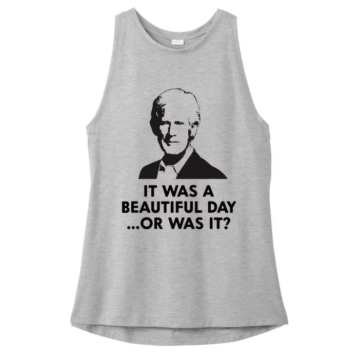 Keith Quotes It Was A Beautiful Day... Or Was It Ladies Tri-Blend Wicking Tank