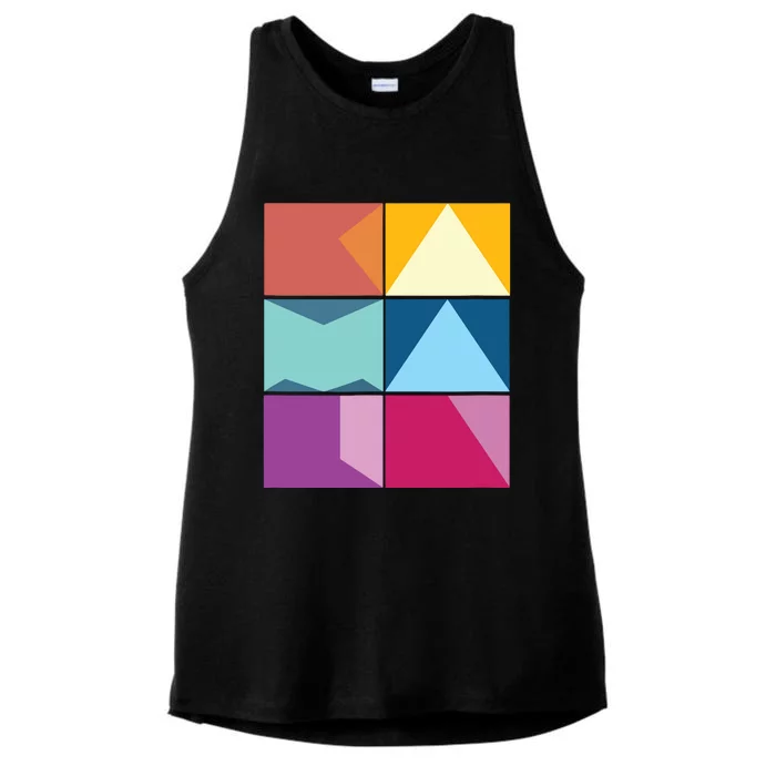 Kamala Quilted Ladies Tri-Blend Wicking Tank