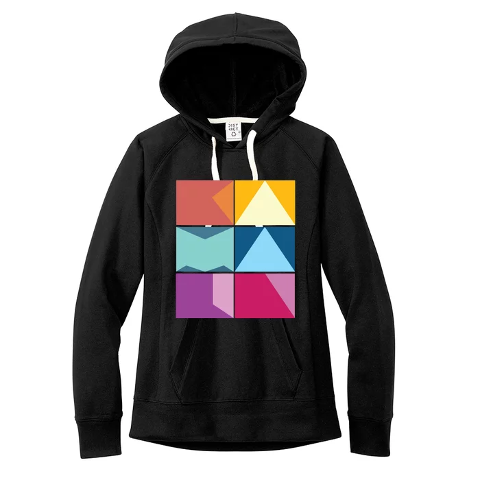 Kamala Quilted Women's Fleece Hoodie