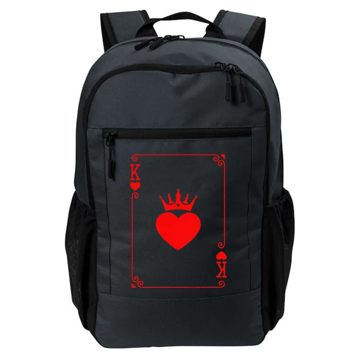 King Queen King Of Hearts Halloween Valentines Day Couple Daily Commute Backpack