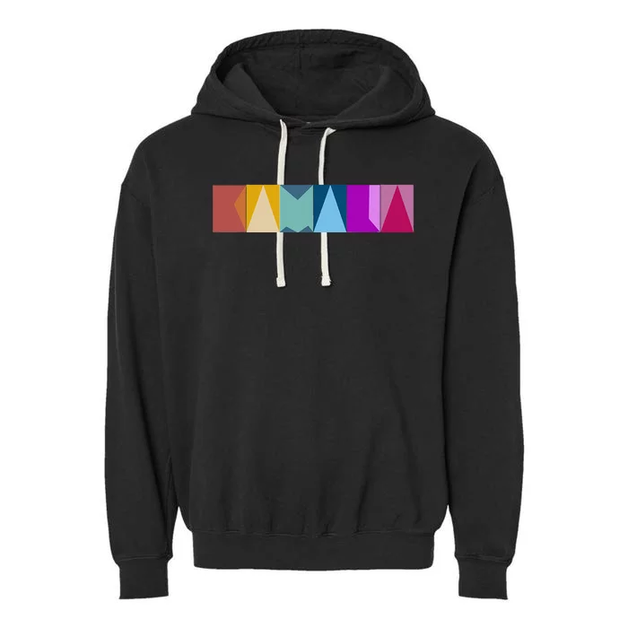 Kamala Quilted Garment-Dyed Fleece Hoodie